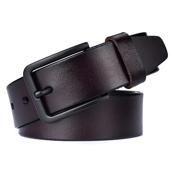 Direct selling men's leather leather belt casual belt - Image 2