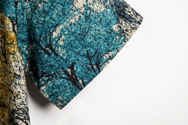 Floral shirt men's short sleeve shirt - Image 6