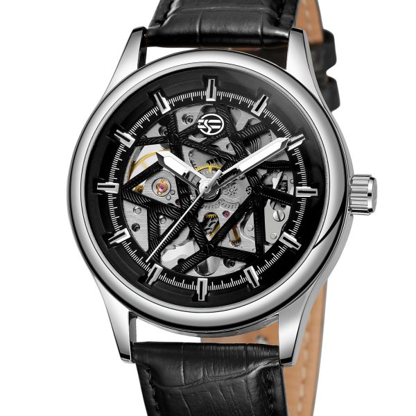 Forsining Golden Gear Movement Retro Royal Classic Fashion Mens Mechanical Wrist Watches Top Brand Luxury Male Clock Relogio - Image 7