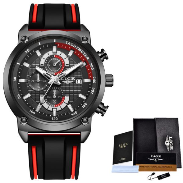 New Creative Design Blue Watches Men Luxury Quartz Wristwatch Stainless Steel Chronograph Sport Men Watch Relogio Masculino - Image 7