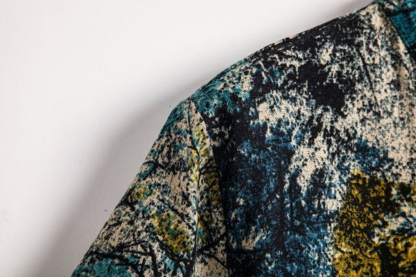 Floral shirt men's short sleeve shirt - Image 5