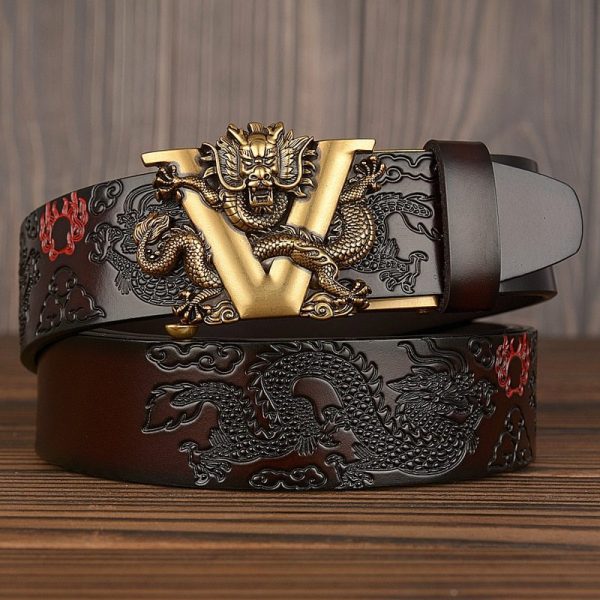 Men's leather belt - Image 2
