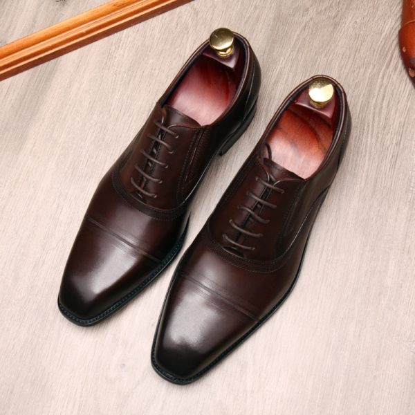 Fashion Mens Formal Leather Shoes - Image 6