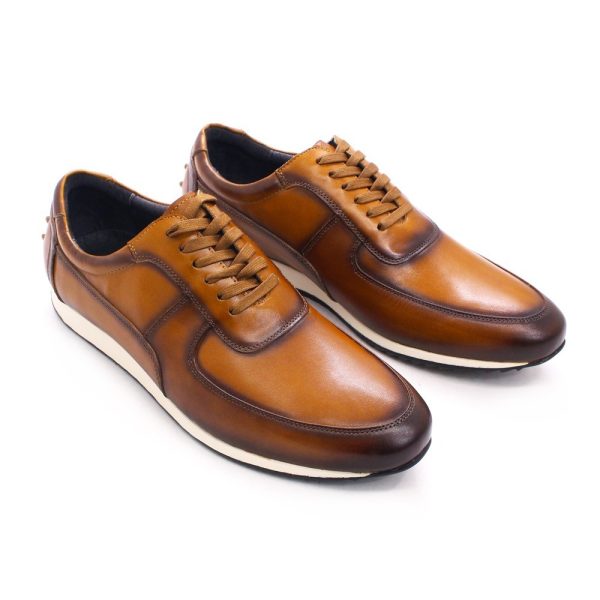 Sponge Leather Gentleman Mens Shoes With Rubber Outsole Heel - Image 5