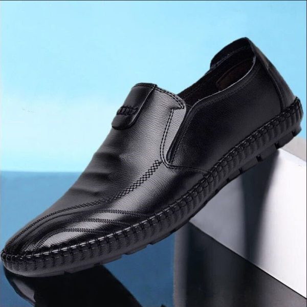 Leather Shoes Mens Leather Spring New Mens Business - Image 4
