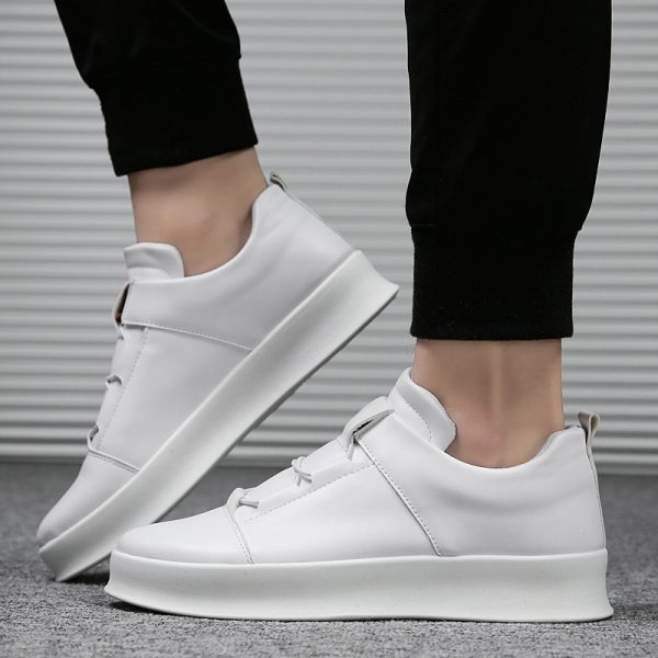 Spring New Brand Men Leather Loafers Slip On Casual Shoes Mens Moccasins - Image 3