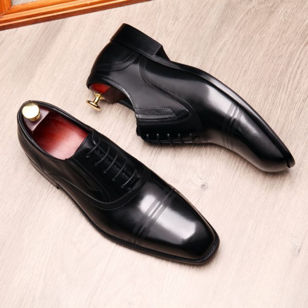 Fashion Mens Formal Leather Shoes - Image 2