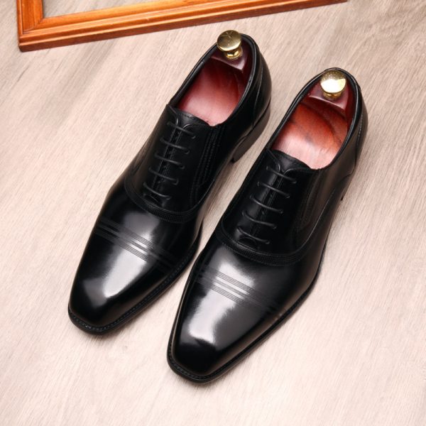 Fashion Mens Formal Leather Shoes - Image 5