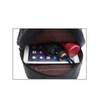 High Quality PU Leather Women Backpack Fashion Solid School Bags For Teenager Girls Large Capacity Casual Women Black Backpacks - Image 3
