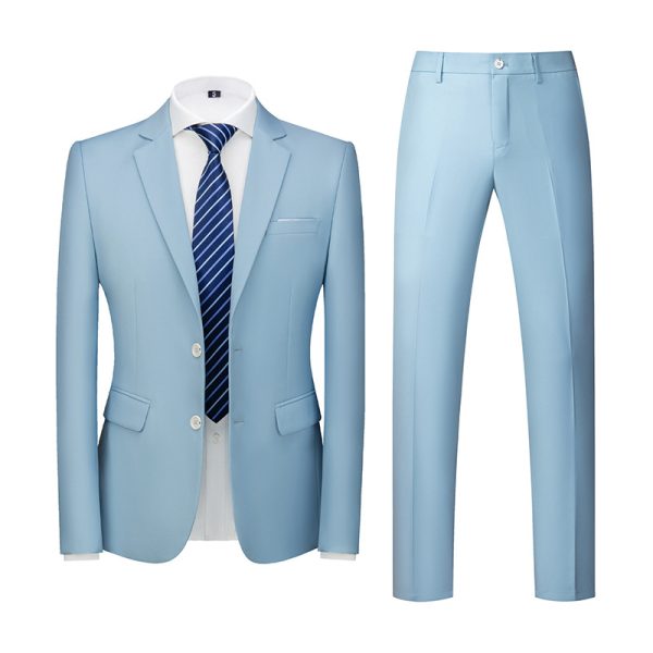 Two-piece Suit With Two Buttons For Wedding - Image 2