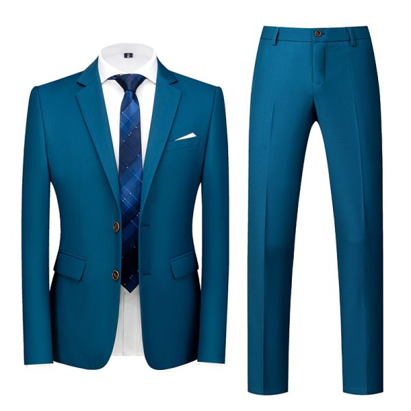 Two-piece Suit With Two Buttons For Wedding - Image 5