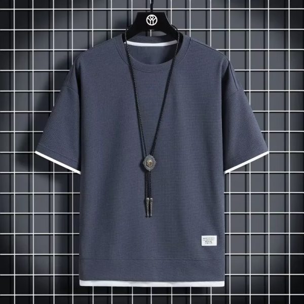 Summer New Men's Short-sleeved T-shirt - Image 2