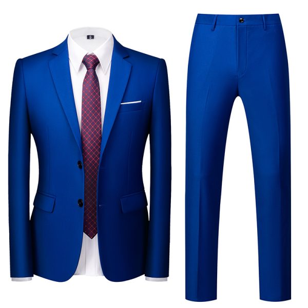 Two-piece Suit With Two Buttons For Wedding - Image 4