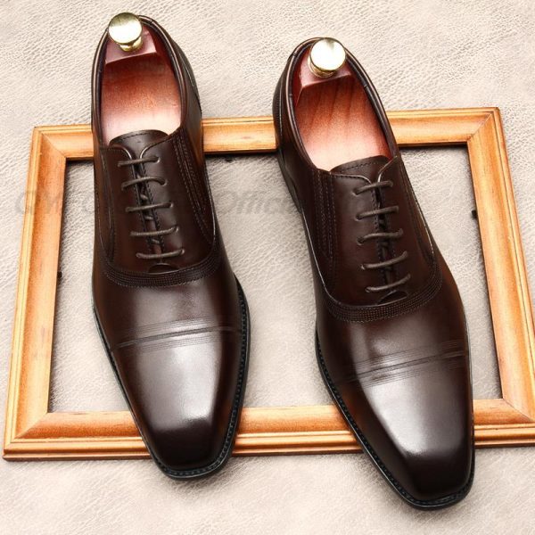 Fashion Mens Formal Leather Shoes - Image 8