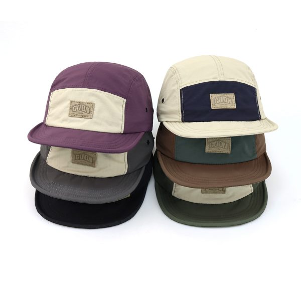 Retro Color Matching Outdoor Four Seasons Soft Brim Baseball Cap - Image 7