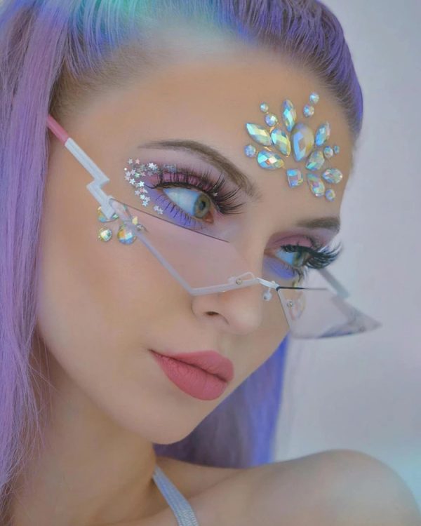 Fashion rimless sunglasses for women - Image 9