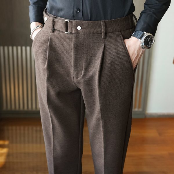 Suit Pants New Men's Thickened Casual Suit Pants - Image 5