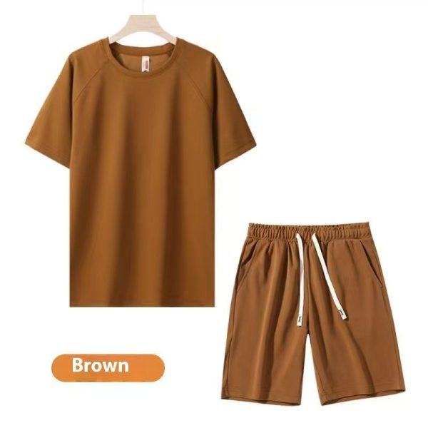 Summer Suit Men's Short Sleeve Breathable