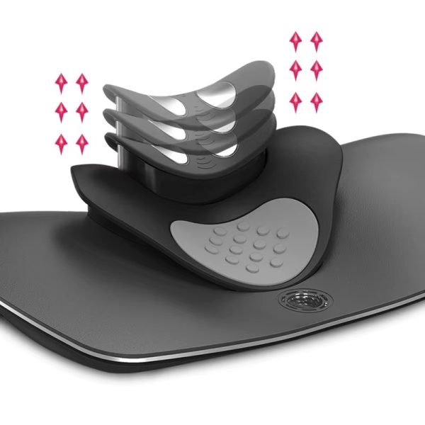 Electric Heat Therapy Massage Products Cervical Massager Traction Machine Pillow For Neck And Shoulder Massage - Image 4