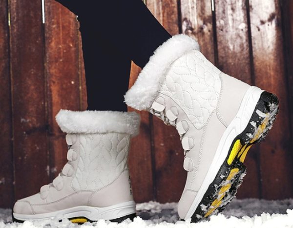 Womens Warm Snow Boots - Image 3