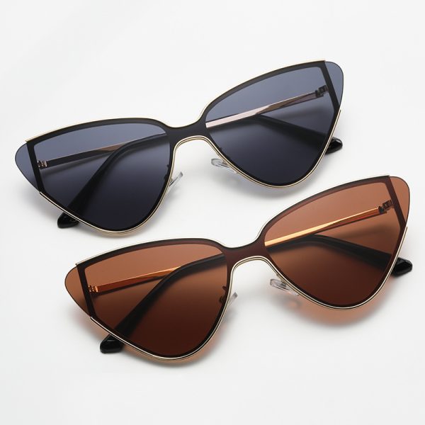 Cat's Eye Retro Sunglasses For Women - Image 5