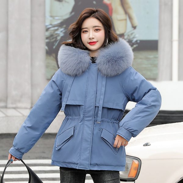 Temperament Short Warm Padded Womens Jacket - Image 3