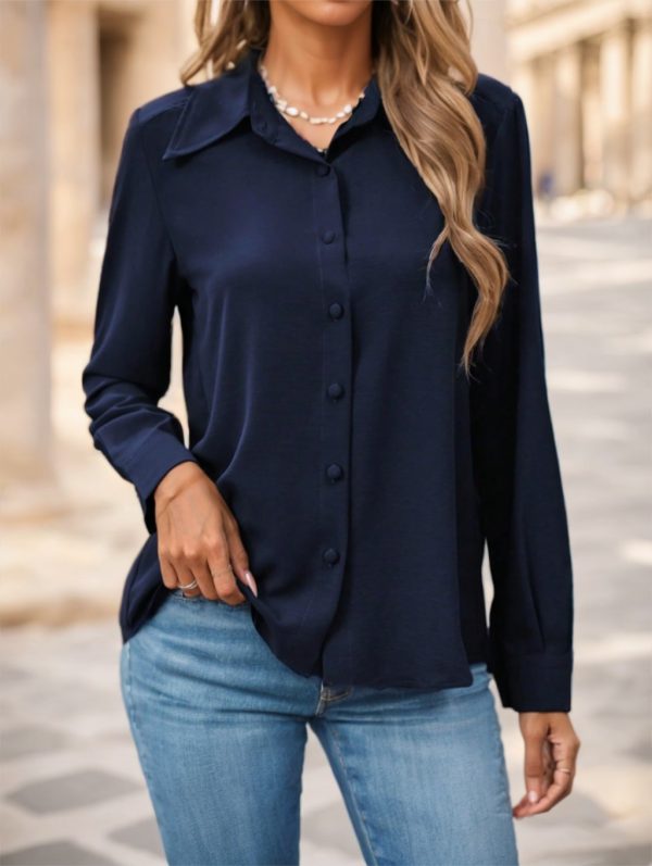 Ladies' Solid-colored Shirts