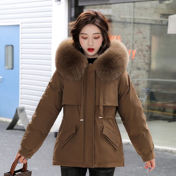 Temperament Short Warm Padded Womens Jacket - Image 4