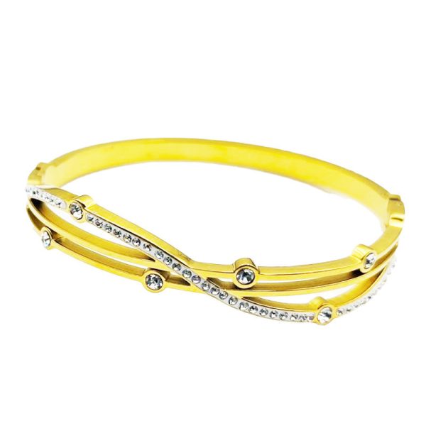 Niche Rose Gold Cold Style Bracelet - Image 6