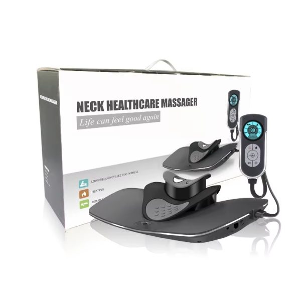 Electric Heat Therapy Massage Products Cervical Massager Traction Machine Pillow For Neck And Shoulder Massage - Image 2