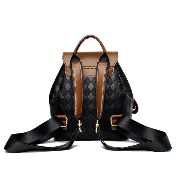 Female Backpack Casual Multifunction Women Leather Backpack Shoulder School Travel Back Pack - Image 6