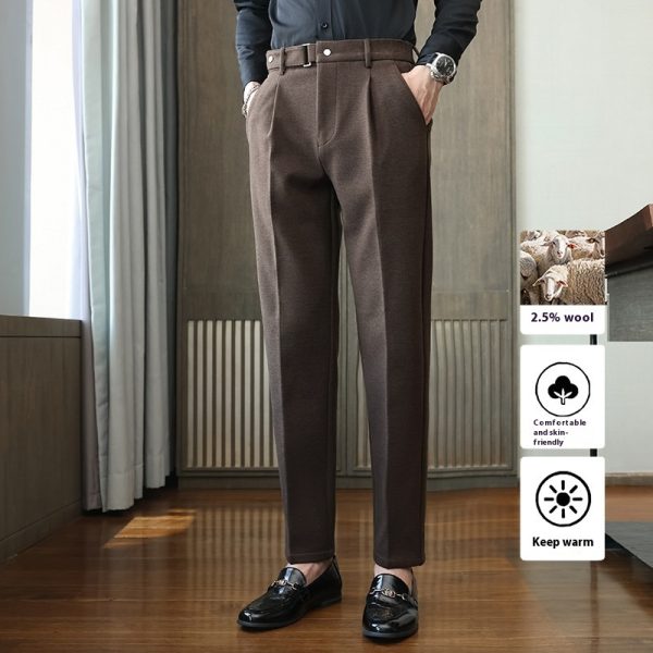Suit Pants New Men's Thickened Casual Suit Pants - Image 3