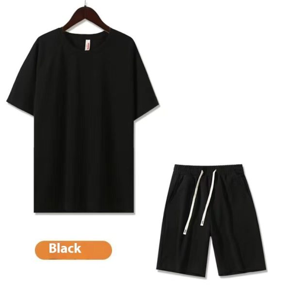 Summer Suit Men's Short Sleeve Breathable - Image 5