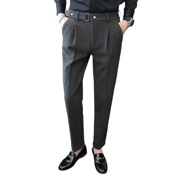 Suit Pants New Men's Thickened Casual Suit Pants - Image 7