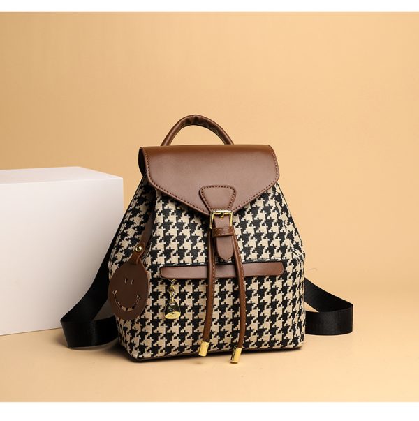 Female Backpack Casual Multifunction Women Leather Backpack Shoulder School Travel Back Pack - Image 2