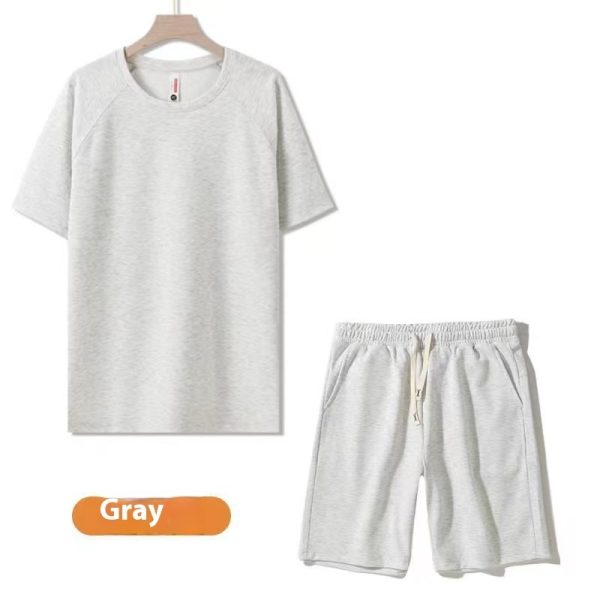 Summer Suit Men's Short Sleeve Breathable - Image 4