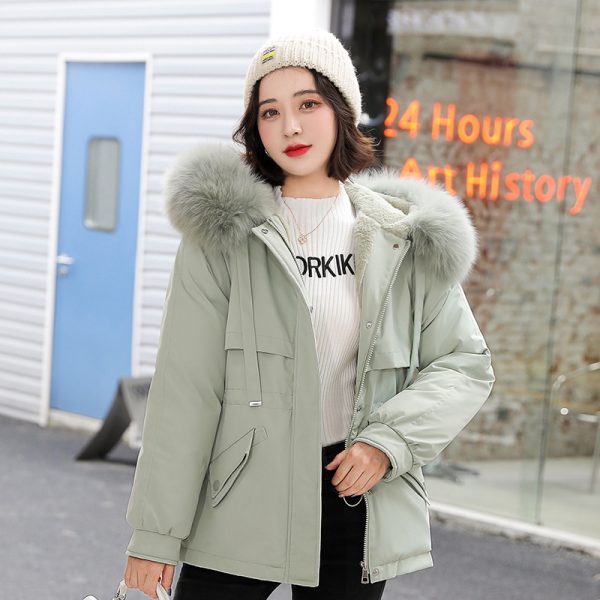 Temperament Short Warm Padded Womens Jacket - Image 2