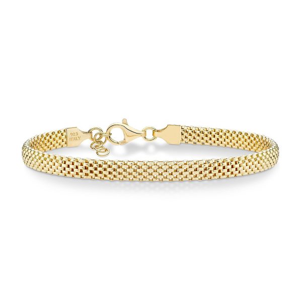 Women's Fashion Mesh Chain Simple Titanium Steel Bracelet - Image 2