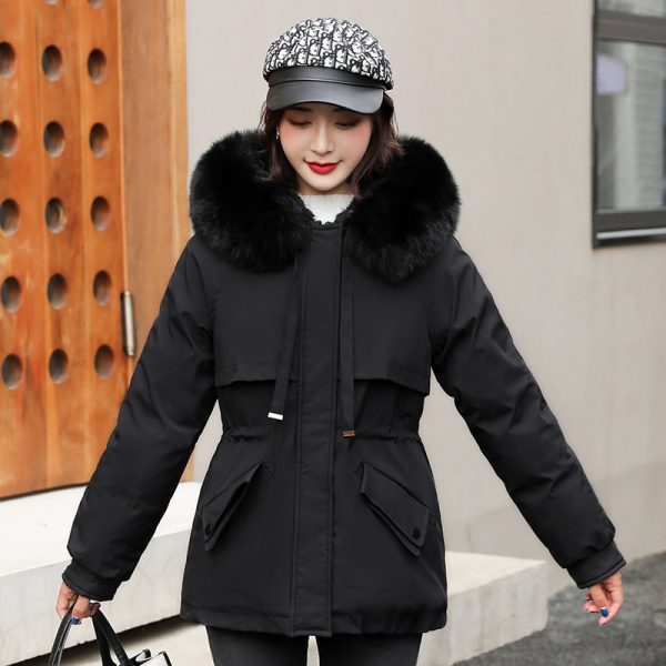 Temperament Short Warm Padded Womens Jacket - Image 7