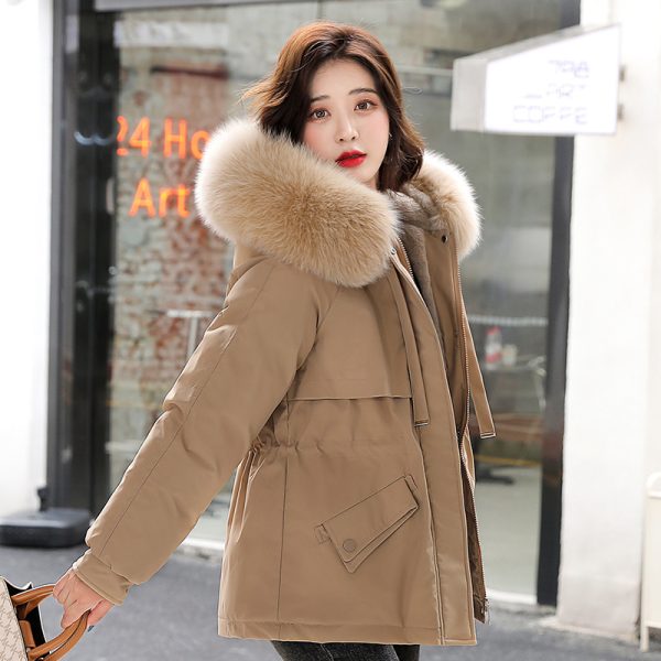 Temperament Short Warm Padded Womens Jacket - Image 5