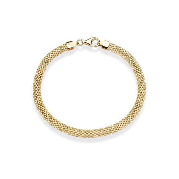 Women's Fashion Mesh Chain Simple Titanium Steel Bracelet - Image 4