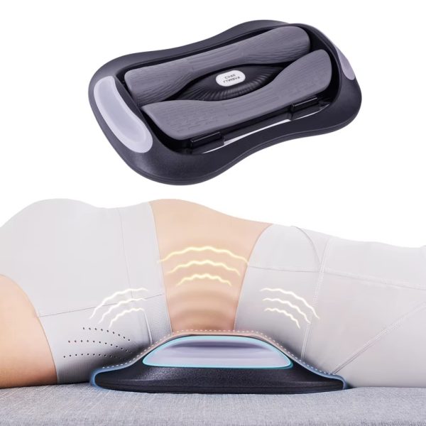 Constant Temperature Heat Therapy Multi-Frequency Vibration Stretch Simple Operation Electric Lumbar Traction Device - Image 3