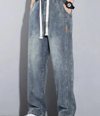 Men’s retro straight loose casual pants