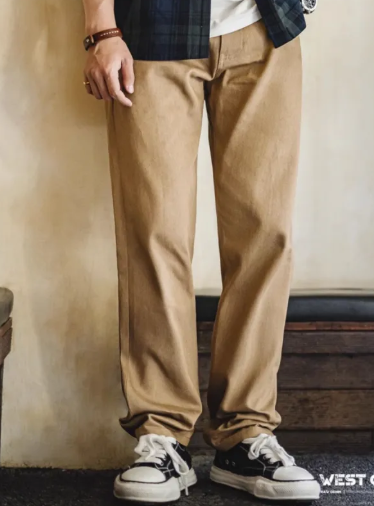 “Comfortable straight casual pants for men”