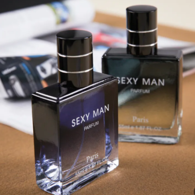 Cologne men’s perfume bottle with light long-lasting fresh masculine fragrance