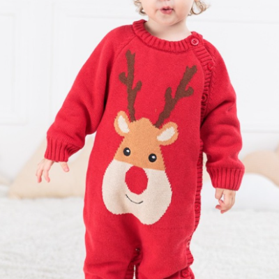 Newborn thickened crawling clothes with safety baby harness for early walking and movement training”