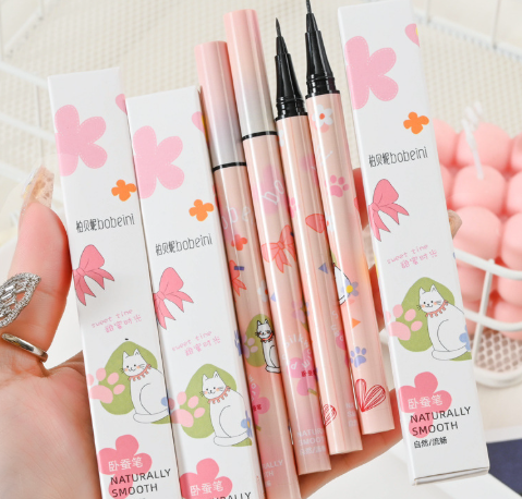 Bobeini 0005 Extremely Fine Waterproof and Oil-Proof Liquid Eyeliner with smudge-free precision.