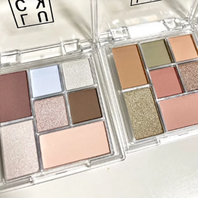 Seven-Color Eye Shadow Plate Jigsaw Puzzle Earth Color Palette