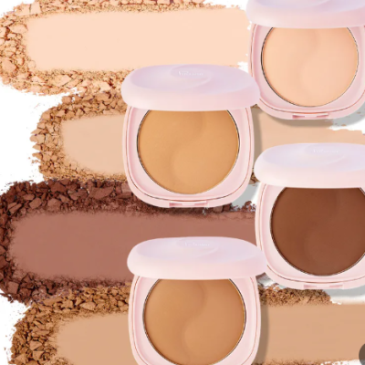 Matte oil control face powder