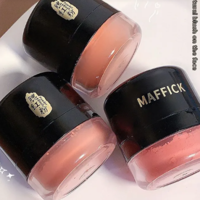 Soft color natural blush powder